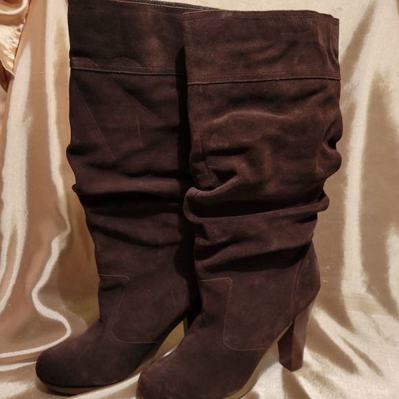 Colin Stuart Shoes - Colin stuart brown suede boots sz 10